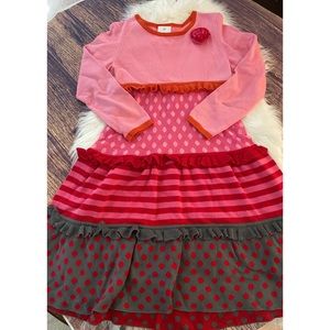 Hanna Andersson sweater dress size 130 US size 8